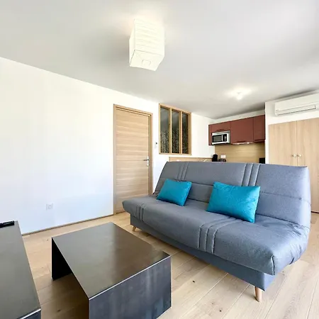 Sous Les Palmiers - Neuf - Parking - Centre - Tele 몽트드마르장